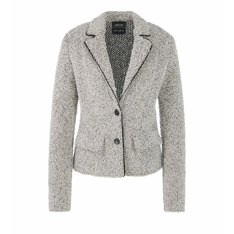 Marc Cain Übergangsjacke Blazer smoke