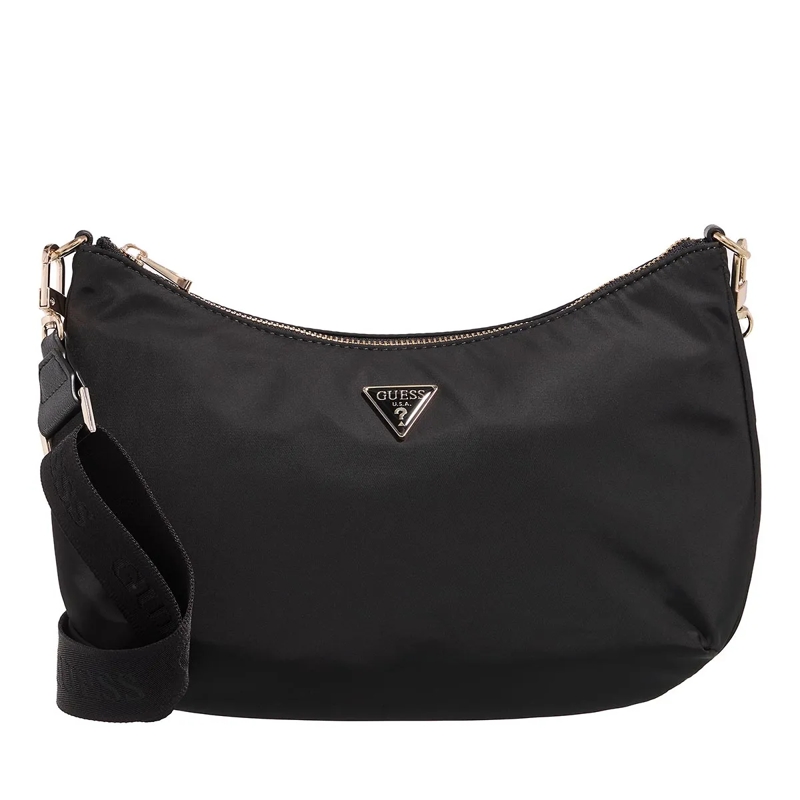Guess Schultertasche Eco Gemma Hobo Shoulder Bag Black