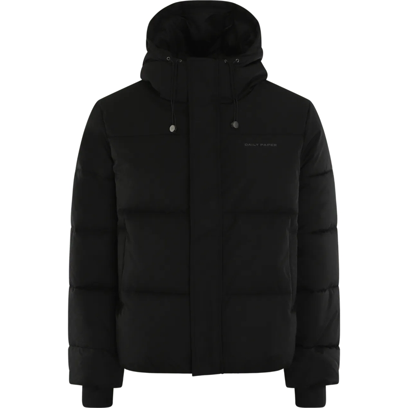 Daily Paper Daunenjacke doudoune en jacquard monogramme schwarz