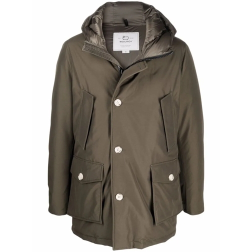 Woolrich Parka Jassen Hooded Parka Green