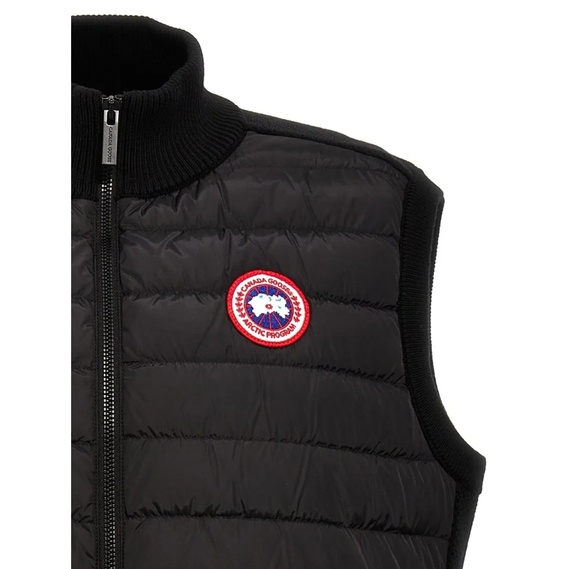 Canada Goose Daunenjacke Hybridge Quilted Kniknit' Vest Black(Image 3)