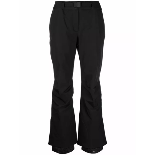 Moncler  Black Mid-Rise Flared Ski Pants Black