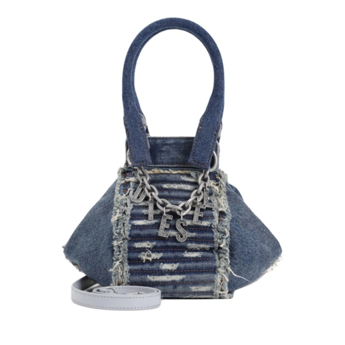 Diesel Schoudertas Blue Cotton D-Vina Xs Bag Blue