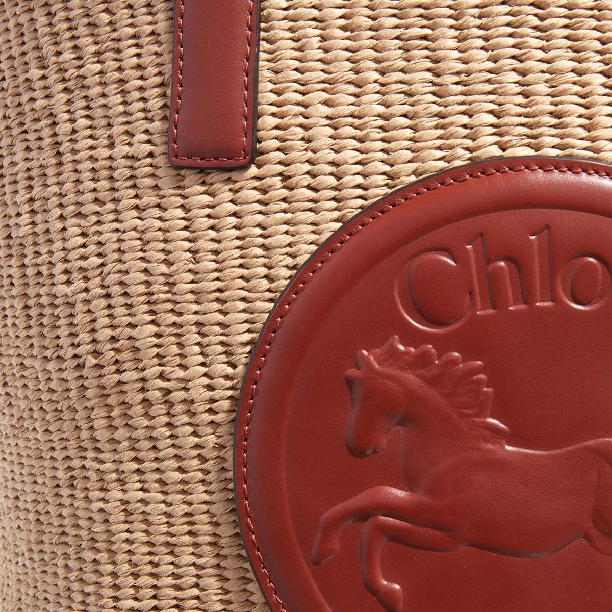 Chloé Hobo bags Horse Medal Basket in beige