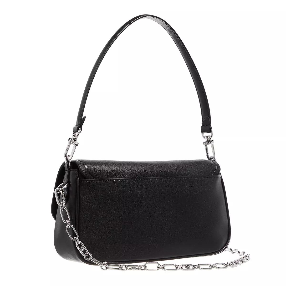 Michael Michael Kors Parker Convertible Pouchette Shoulder Bag - Black