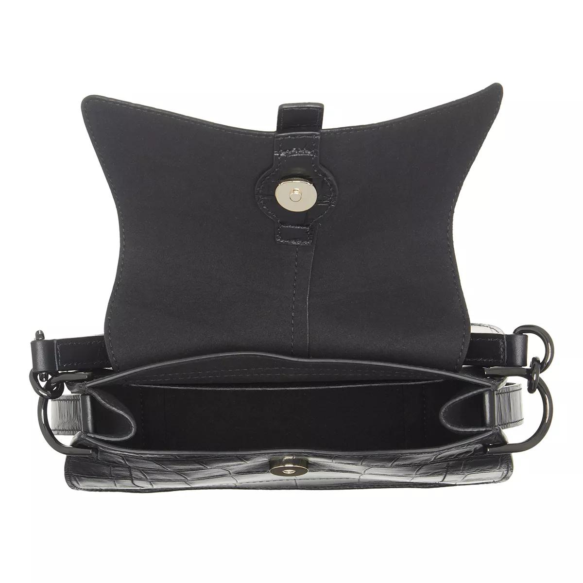 Furla Crossbody bags Flow Mini Top Handle in zwart