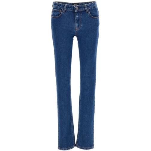 Fay Jeans mit geradem Bein Jeans Blue blau