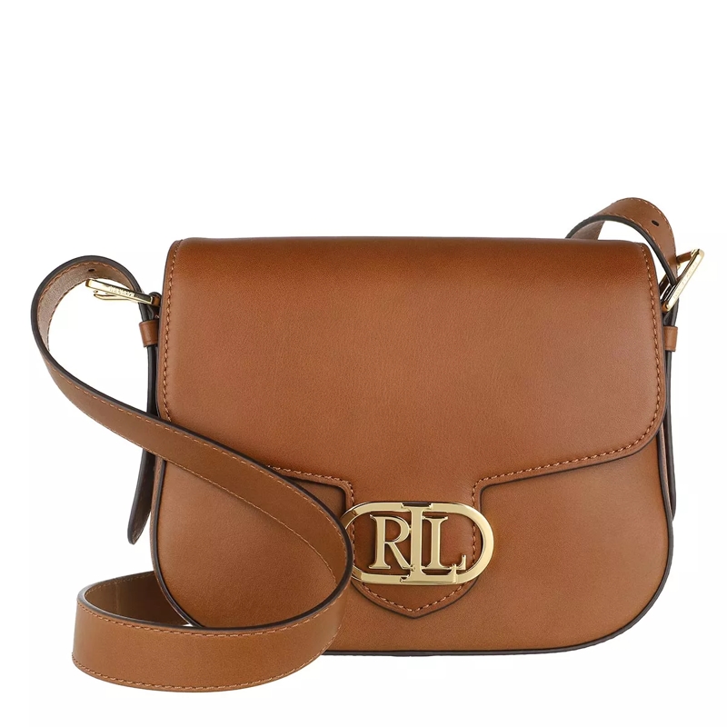 Lauren Ralph Lauren Saddle Bag Addie 24 Crossbody Medium Lauren Tan