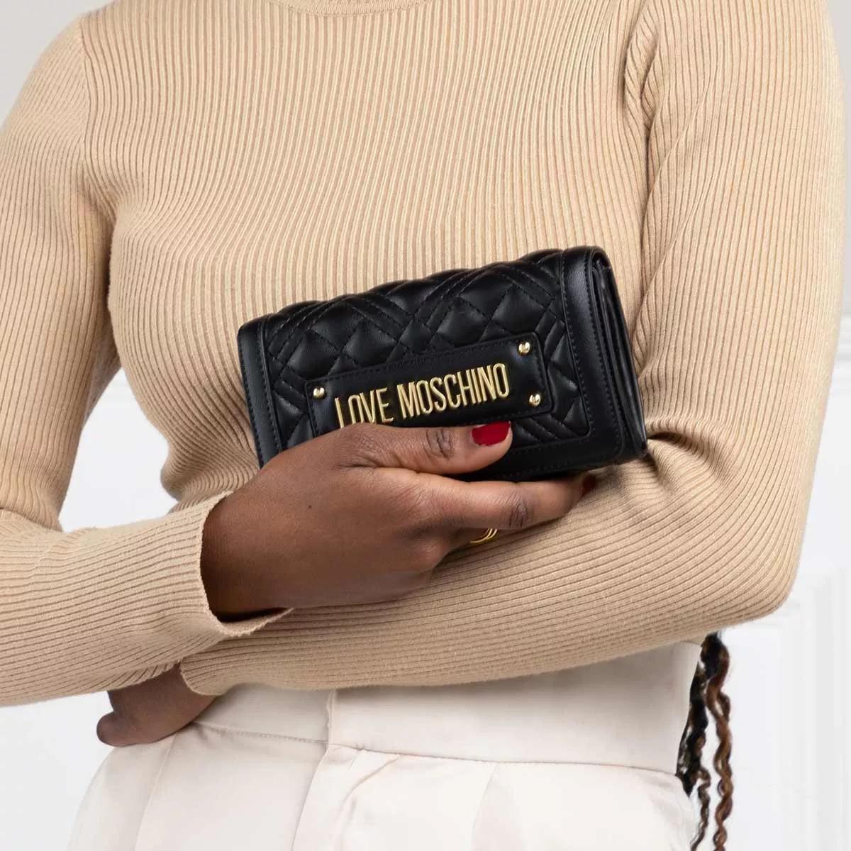 Love Moschino Portafoglio Quilted Pu Nero