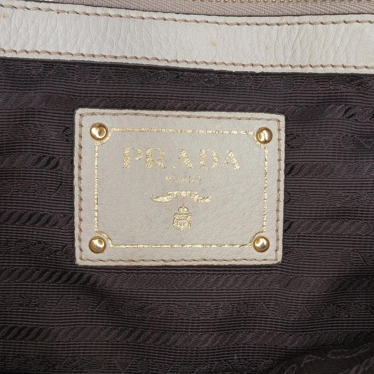 Thumbnail - Prada Shopper - Small Vitello Phenix Tote - Gr. unisize - in Weiß - für Damen