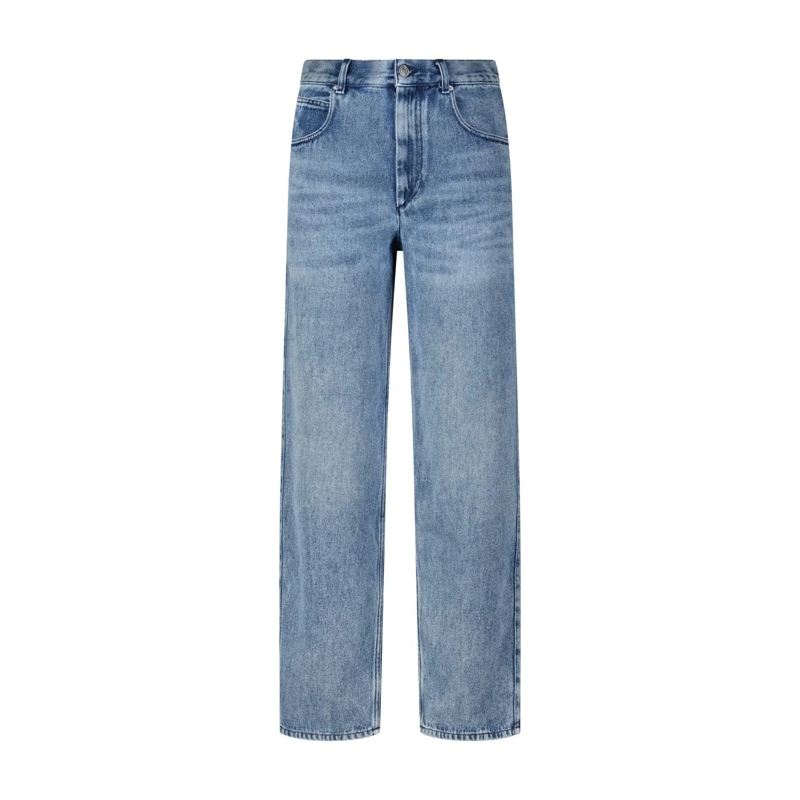 Isabel Marant Freizeithose Relaxed-Fit Jeans Jenny Blau