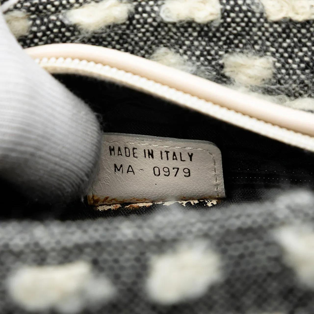 Thumbnail - Christian Dior Hobo Bags - Medium Tweed Lady Dior - Gr. unisize - in Grau - für Damen