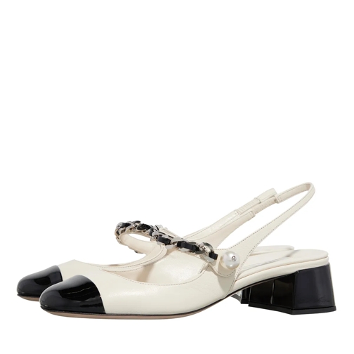 Miu Miu 35mm Pump Avorio / Nero Pumps