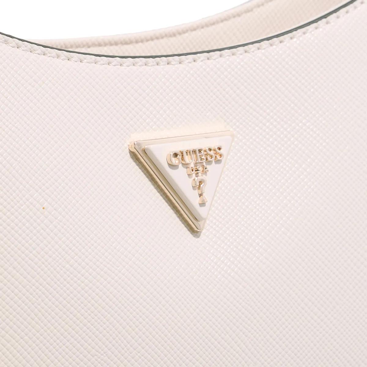 Guess Elegante witte handtas met gouden details White Dames