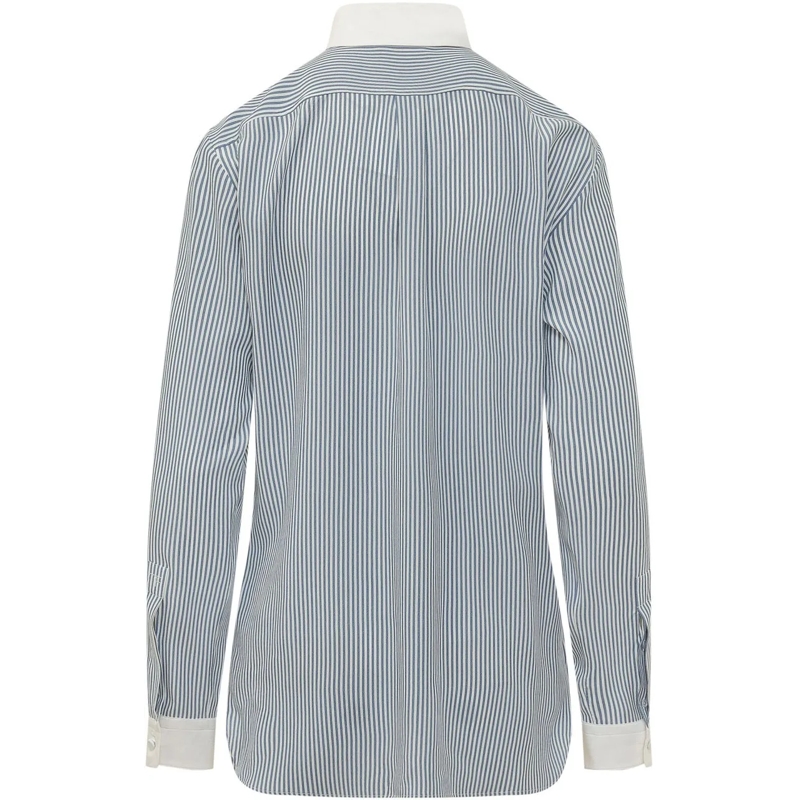 Tom Ford Chemisier Camicia a Righe hellblau(Image 2)