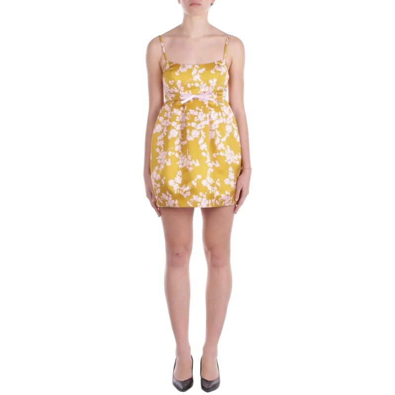 Elisabetta Franchi Robe midi Dresses Curry gelb