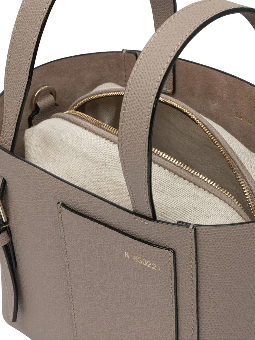 Thumbnail - Valextra Beuteltaschen - "Soft Micro" Bucket Bag - Gr. unisize - in Grau - für Damen