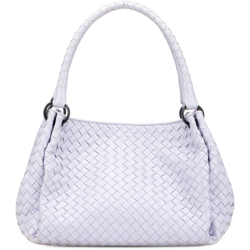 Bottega Veneta Shopper Nappa Intrecciato Parachute Tote lila