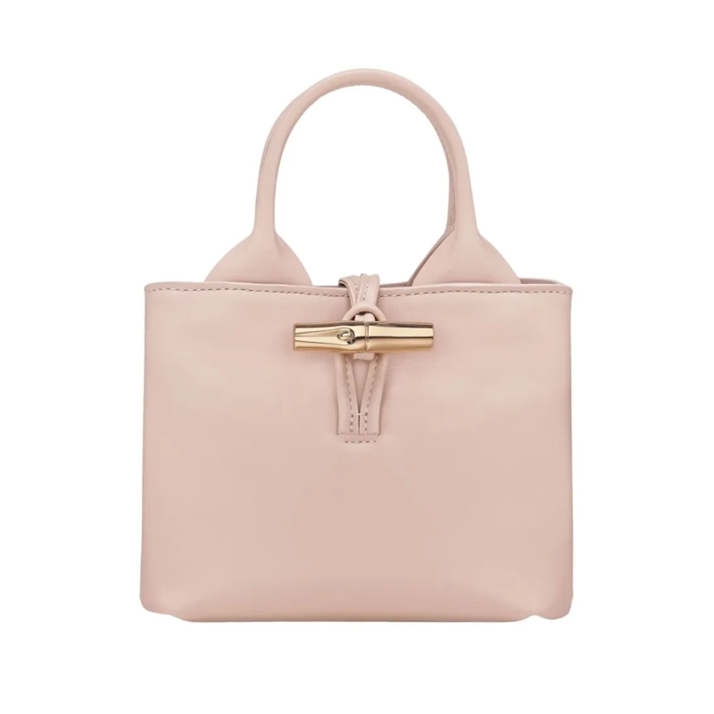 Longchamp Tote Structured Everyday Bag With Practical Handles Neutrals