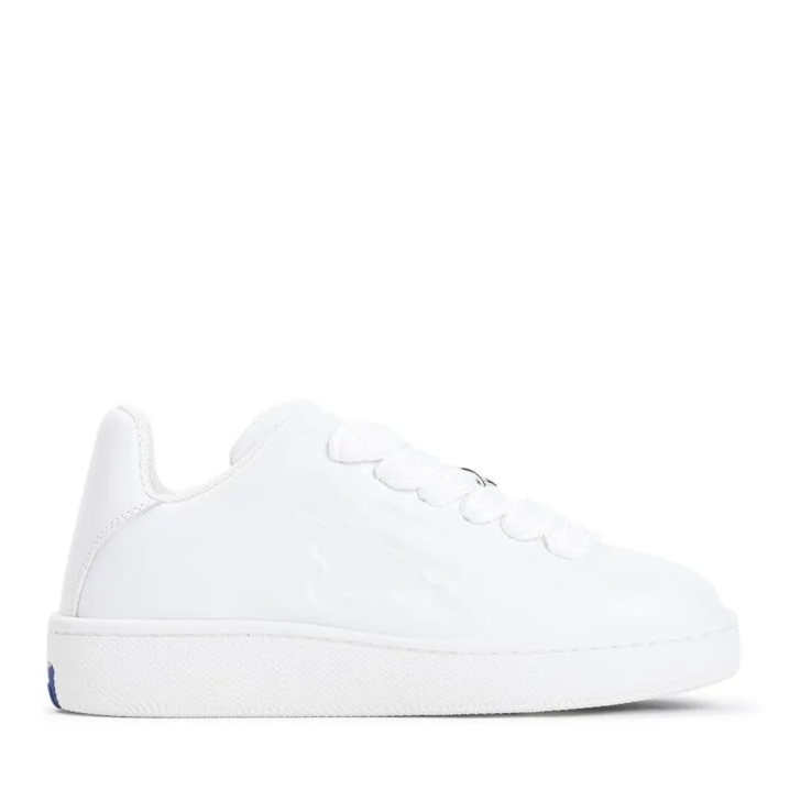 Burberry White Leather Sneakers White Low Top Sneaker