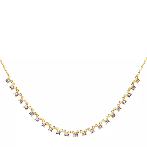 PDPAOLA Necklace VICTORIA Yellow Gold Short Necklace