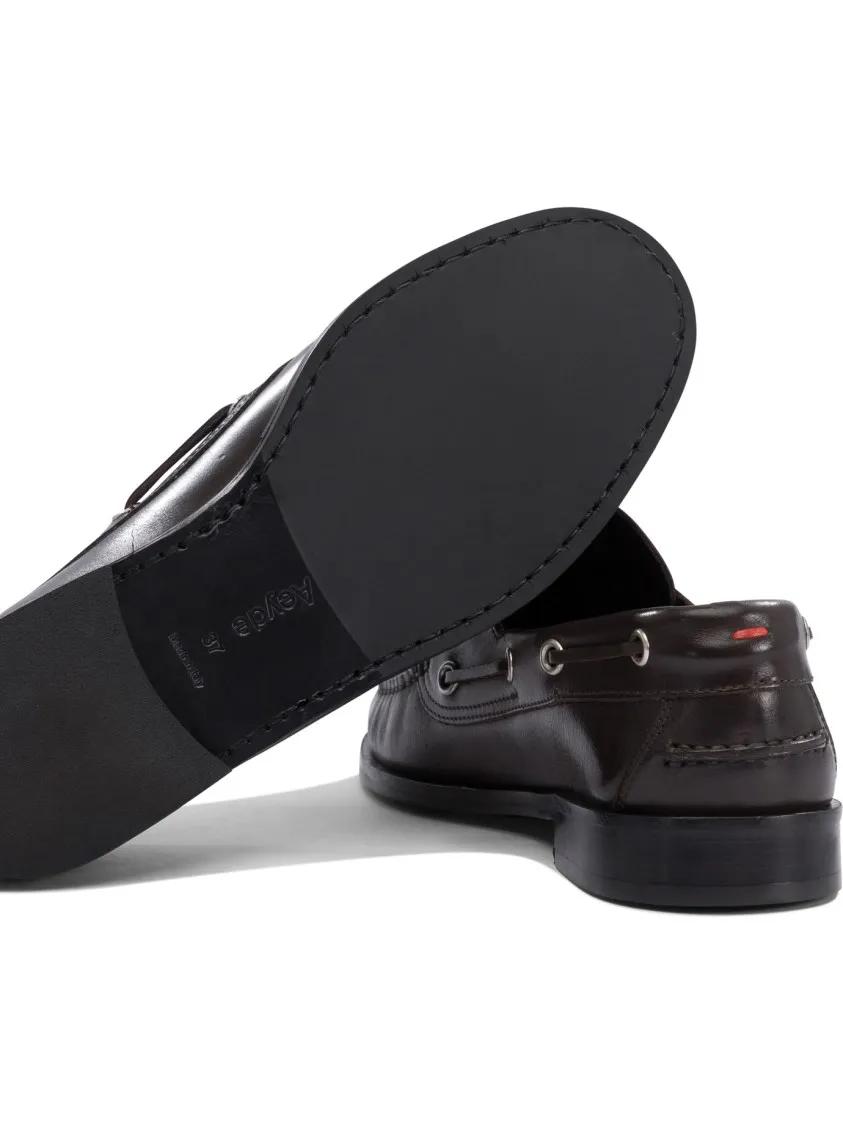 Thumbnail - "Harris" Lace-Up Loafers - Gr. 40 (EU) - in Schwarz