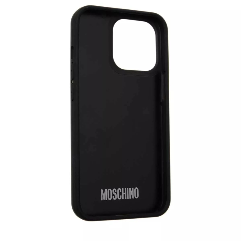 Moschino Handyhülle Phone Case  Fantasy Print Black (Image 3)