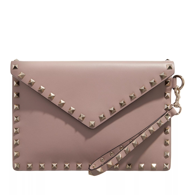 Valentino Garavani Wristlet Medium Pouch Poudre