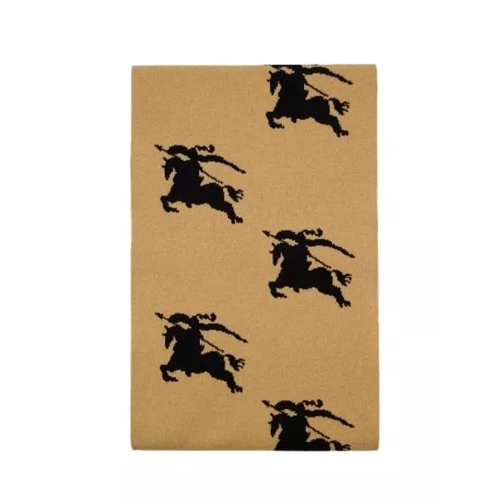 Burberry All Over Scarf - Cashmere - Camel Brown 