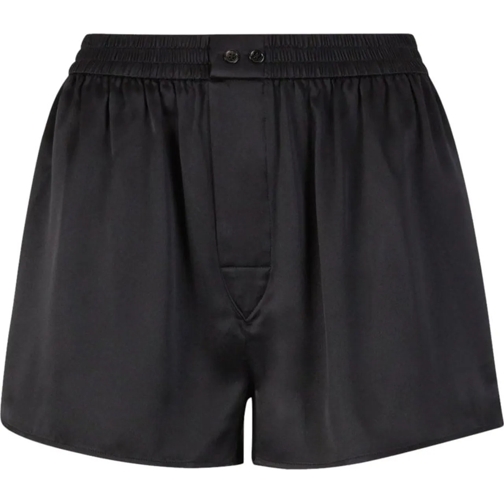 Alexander Wang Kurze Hosen Satin Cotton Bermuda Shorts mehrfarbig