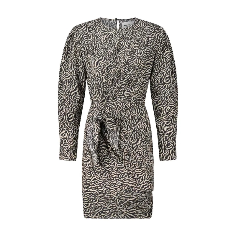 Isabel Marant Minikleid Kleid Dulce mit Band-Detail Beige