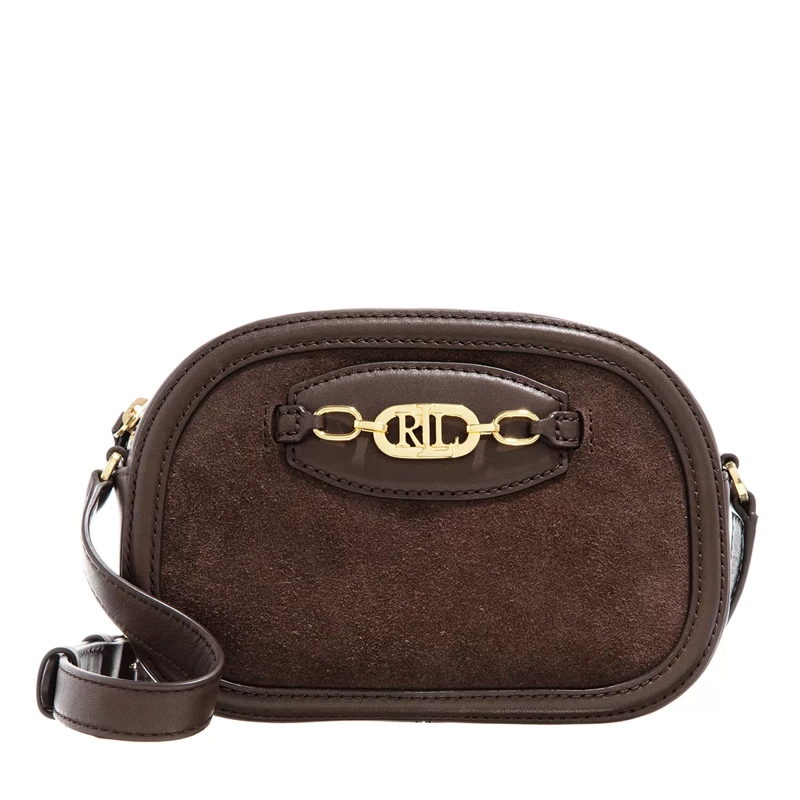 Lauren Ralph Lauren Camera Bag Jordynn 20 Crossbody Medium Chestnut Brown