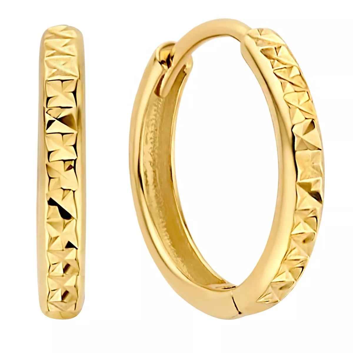 Isabel Bernard Ohrringe - Rivoli Laura 14 karat hoop earrings - Gr. unisize - in Gold - für Damen