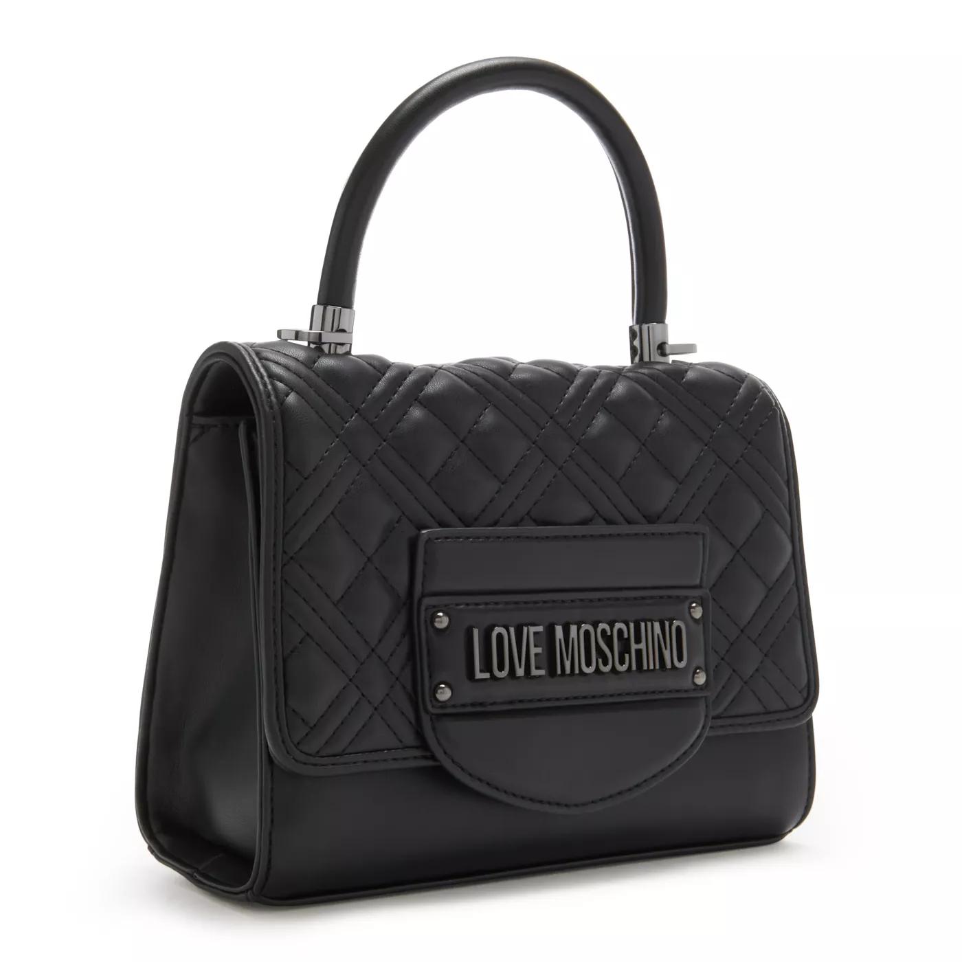 Love Moschino Crossbody bags Quilted Bag damen Handtasche Schwarz in zwart