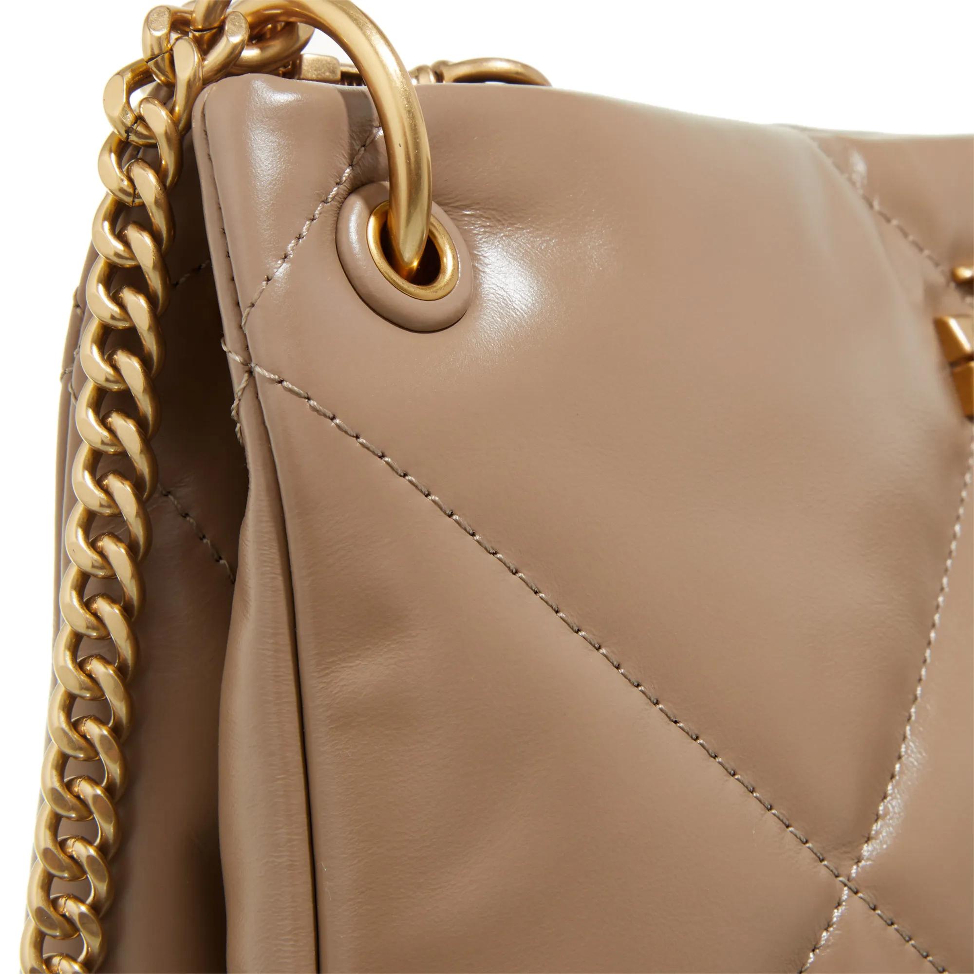 TORY BURCH Crossbody bags Kira Diamond Quilt Small Shoulder Bag in beige
