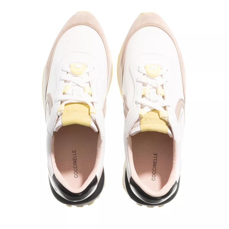 Coccinelle Lage-top sneaker Sneaker Smooth Leather Multi.Pow.Pink(Image 4)