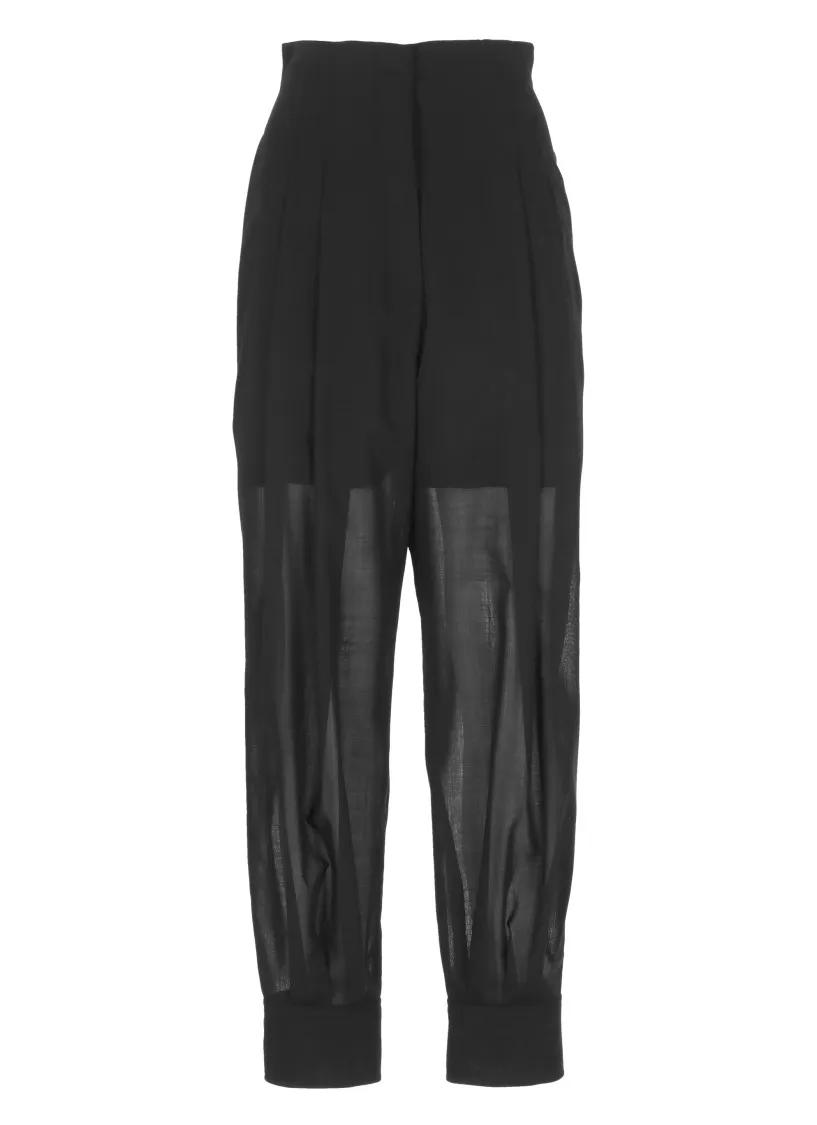 Thumbnail - Philosophy Di Lorenzo Serafini - Black Virgin Wool Pants - Größe 40 - schwarz