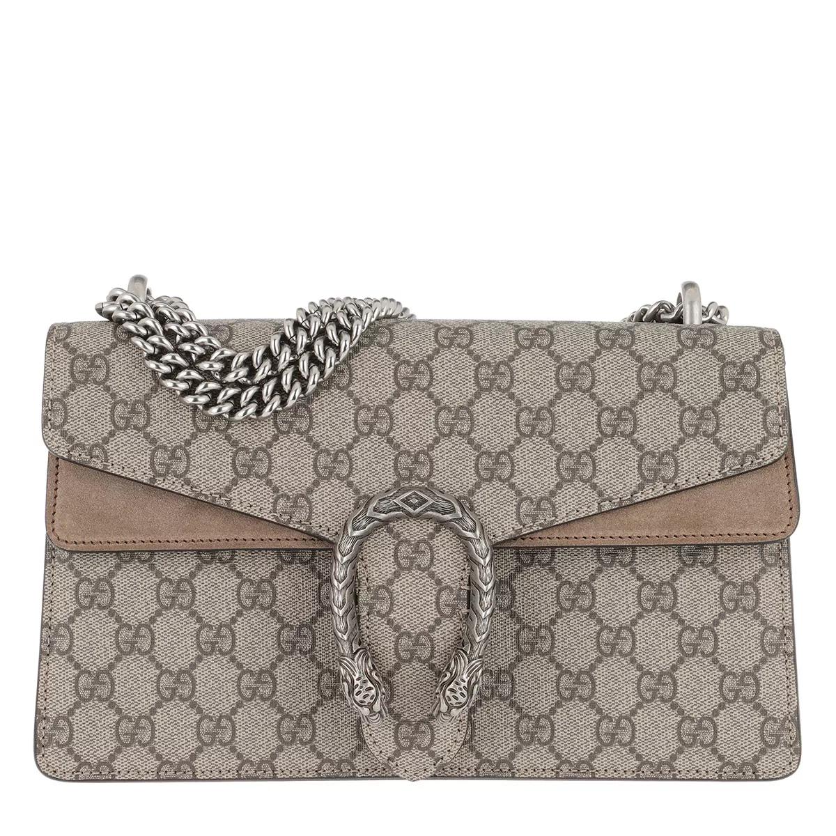 Gucci Satchel Bag - GG Dionysus Small Shoulder Bag - Gr. unisize - in Taupe - für Damen