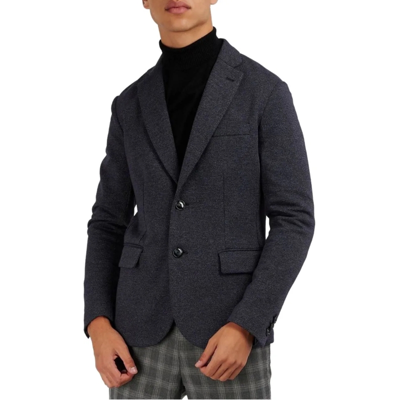 Emporio Armani  Blauw Colbert blau