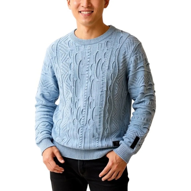 Carlo Colucci Heren Trui blau