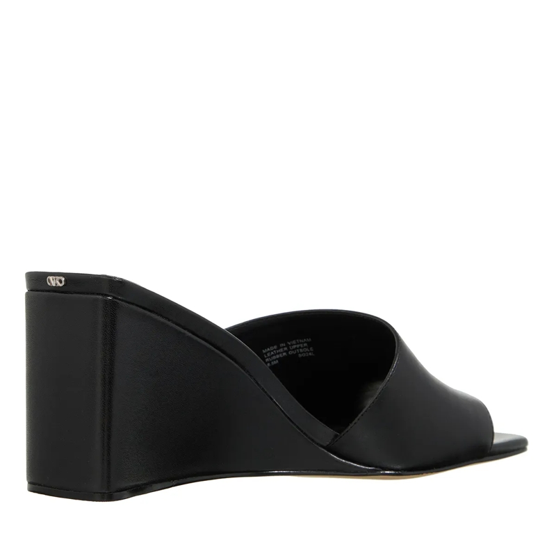 MICHAEL Michael Kors Mules Merriam Wedge Black(Image 4)