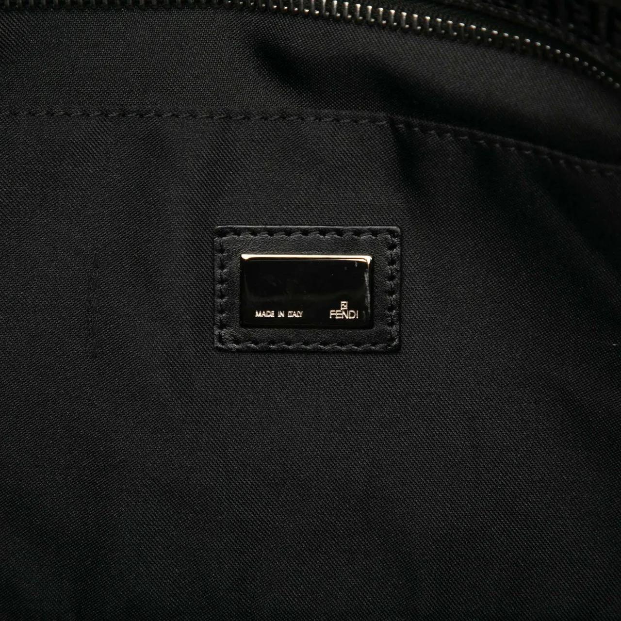 Thumbnail - Fendi Shopper - Micro Zucchino Canvas Tote - Gr. unisize - in Schwarz - für Damen