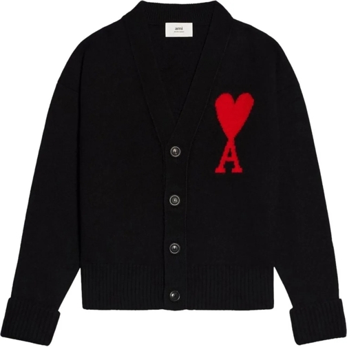 AMI Paris  Sweaters Black schwarz