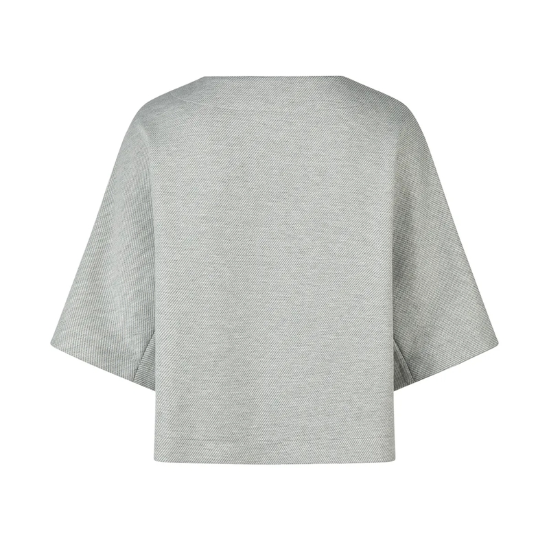 Marc Aurel Bluse Bluse mit kurzem Arm grau(Image 5)