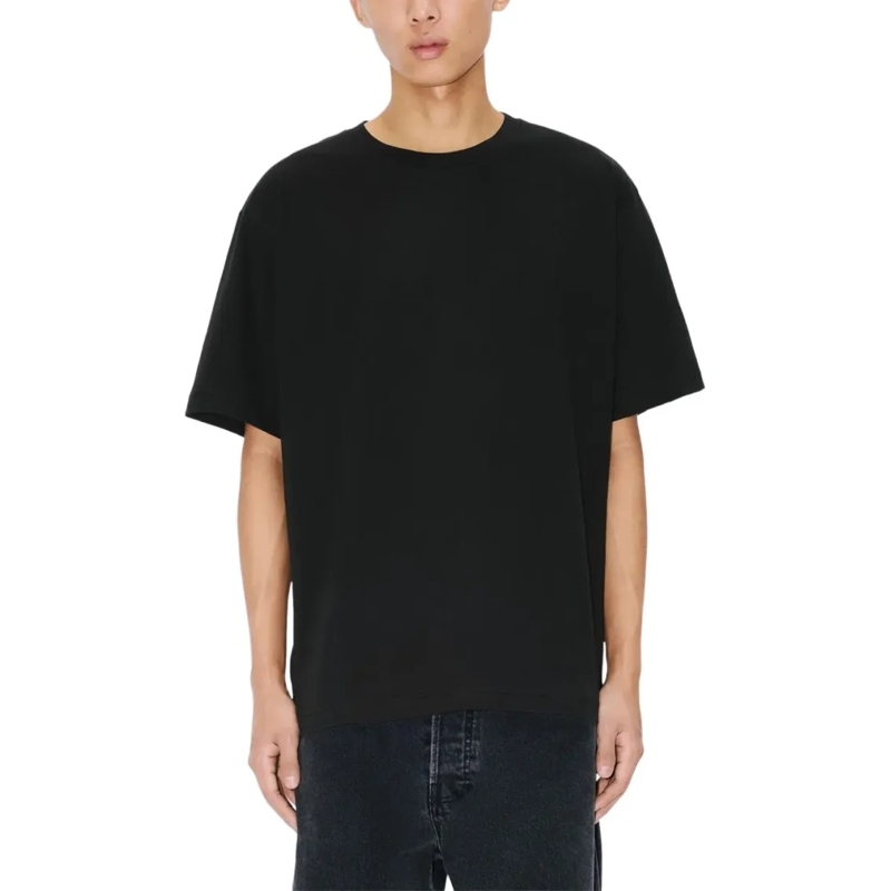 Kenzo T-shirt Short-Sleeve T-Shirt In Silk And Nylon Blend Black