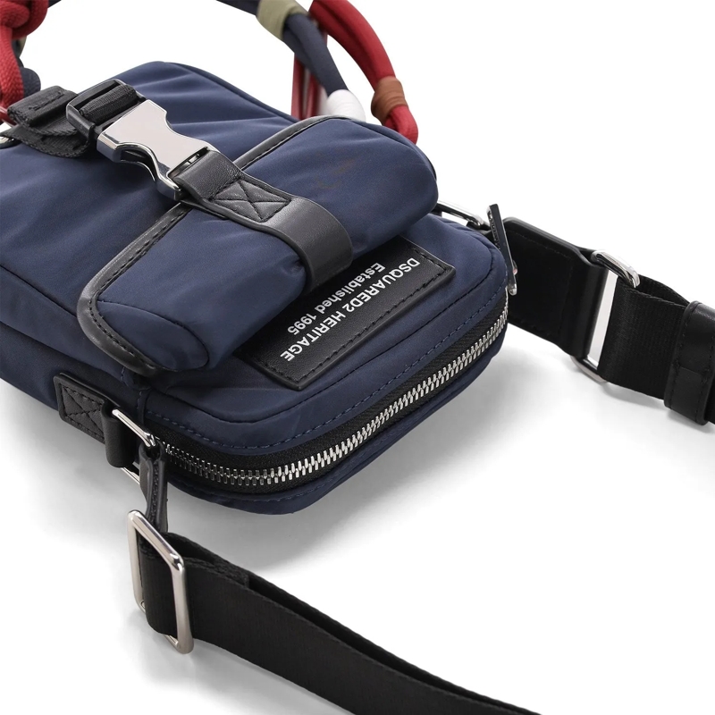 Dsquared2 Schultertasche Kleine Umhängetasche blau(Image 4)