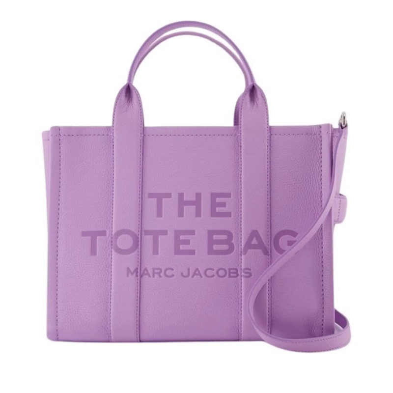 Marc Jacobs Fourre-tout The Medium Tote - Leather - Purple Purple
