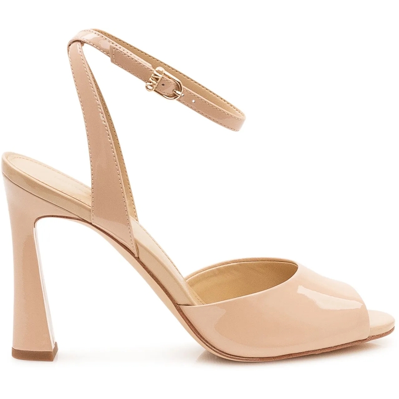 MICHAEL Michael Kors Sandalen Sandali Rosie con Tacco Alto e Cinturino beige