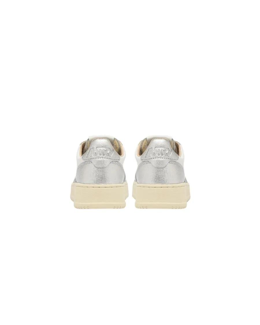 Thumbnail - Autry Low-Top Sneaker - Medalist Low Two-Tone Sneakers In White - Gr. 38 (EU) - in Weiß - für Damen