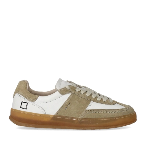 D.A.T.E Low-Top Sneaker D.A.T.E. SPORTY CALF WEISS BEIGE SNEAKER weiß